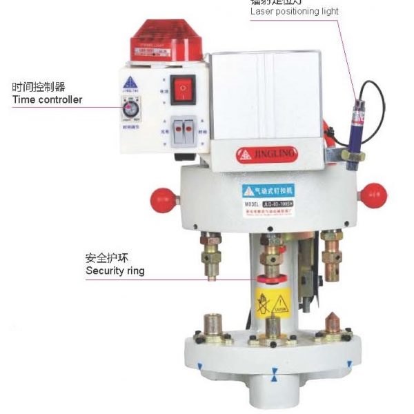 Máy Dập cúc 3 đầu